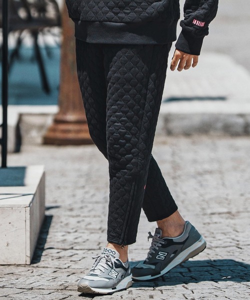 felkod(フィルコッド)の「mp13755- Quilted Spindle Pants キルティングパンツ(その他パンツ・メンズ・グレイッシュベージュ/ブラック・S/M/L)」の10枚目の写真