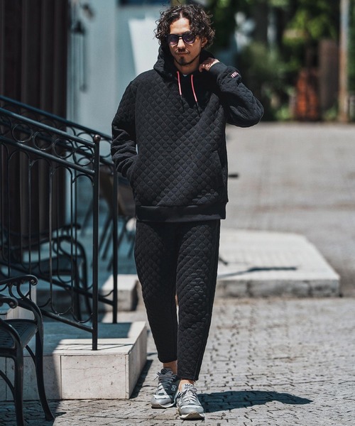 felkod(フィルコッド)の「mp13755- Quilted Spindle Pants キルティングパンツ(その他パンツ・メンズ・グレイッシュベージュ/ブラック・S/M/L)」の13枚目の写真