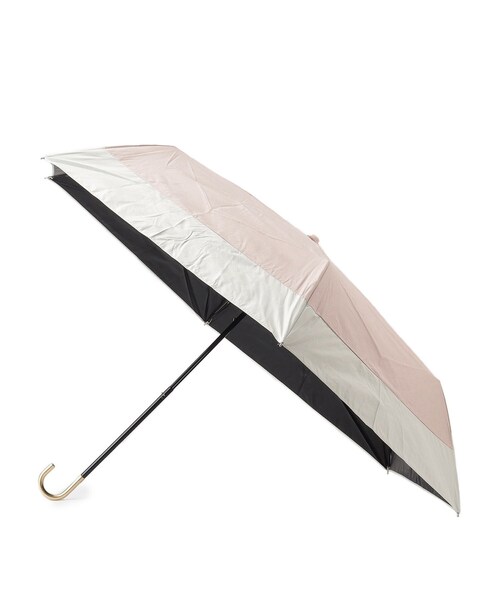 SHOO・LA・RUE（シューラルー）の「【because】【晴雨兼用】バイカラーミニ（長傘・レディース・ベージュ系その他7/グリーン系その他5/グレー系4/アイボリー系4/ピンク系9/ブラック系4・00）」の6枚目の写真