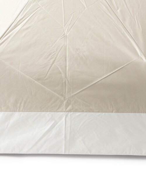 SHOO・LA・RUE（シューラルー）の「【because】【晴雨兼用】バイカラーミニ（長傘・レディース・ベージュ系その他7/グリーン系その他5/グレー系4/アイボリー系4/ピンク系9/ブラック系4・00）」の11枚目の写真