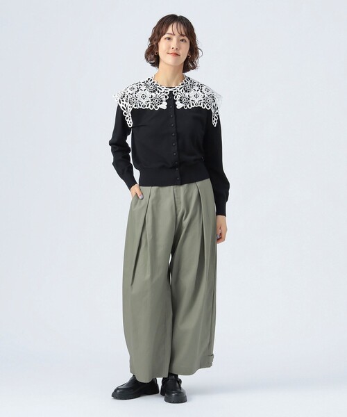 BEAMS HEART（ビームスハート）の「かさね タック パンツ（スラックス