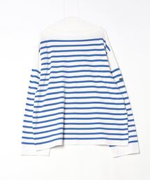 OUTIL ウティ Tシャツ・カットソー 2(M位) 白x青(ボーダー) 【古着】【中古】 OUTIL（ウティ）の古着・中古通販 | 【公式】RAGTAG（ラグタグ）