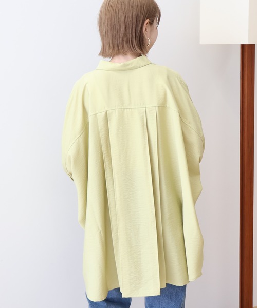 AMERICAN HOLIC（アメリカンホリック）の「【WEB限定】接触冷感Wポケットシャツチュニック（シャツ/ブラウス・レディース・アイボリー/チャコールグレー/カーキ・FREE）」の12枚目の写真