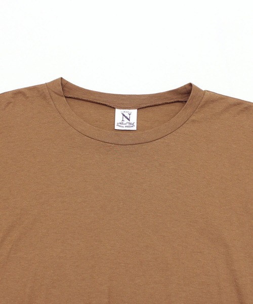 RNA-N（アールエヌエーエヌ）の「M2486 綿ヘンプヘムギャザープルオーバー（Tシャツ/カットソー・レディース・キャメル/ブラック/オフホワイト・FREE）」の13枚目の写真