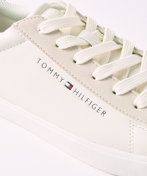 TOMMY HILFIGER（トミーヒルフィガー）の「【TOMMY HILFIGER】tmRIBBY スニーカー（スニーカー・メンズ・アイボリー/ホワイト・25.5/26cm/26.5/27cm/27.5/28cm/25）」の6枚目の写真