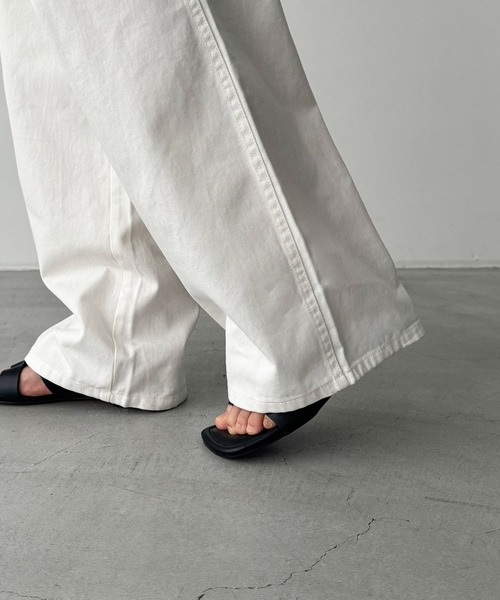 CANAL JEAN(キャナルジーン)の「El mar コットンオーバーオール(つなぎ/オールインワン・レディース・ホワイト・ONE SIZE)」の13枚目の写真