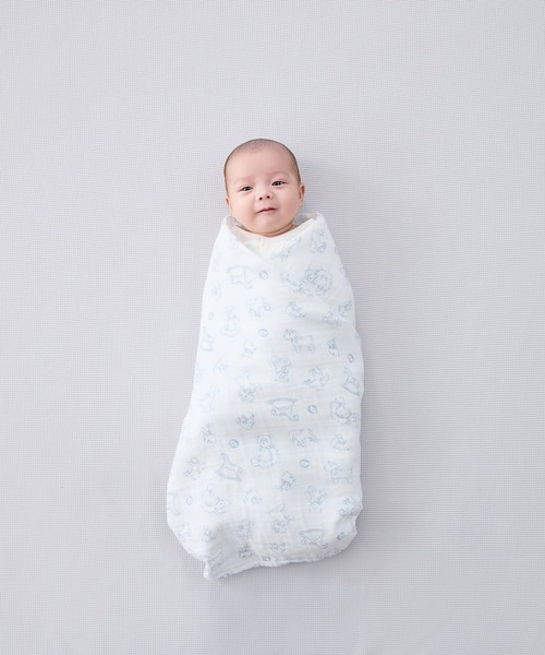 combimini(コンビミニ)の「モスリンガーゼケット(toys)(その他ベビー用品・キッズ・オフホワイト・F)」の1枚目の写真