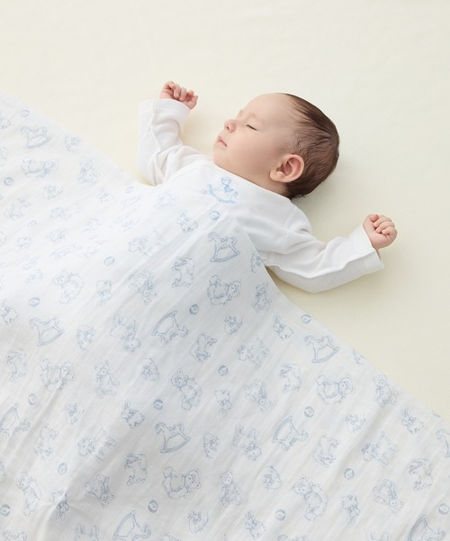 combimini(コンビミニ)の「モスリンガーゼケット(toys)(その他ベビー用品・キッズ・オフホワイト・F)」の4枚目の写真