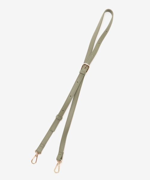 le.coeur blanc(ルクールブラン)の「合皮2wayショルダーバッグ(ショルダーバッグ・レディース・ライトグリーン/ブラック・FREE)」の10枚目の写真