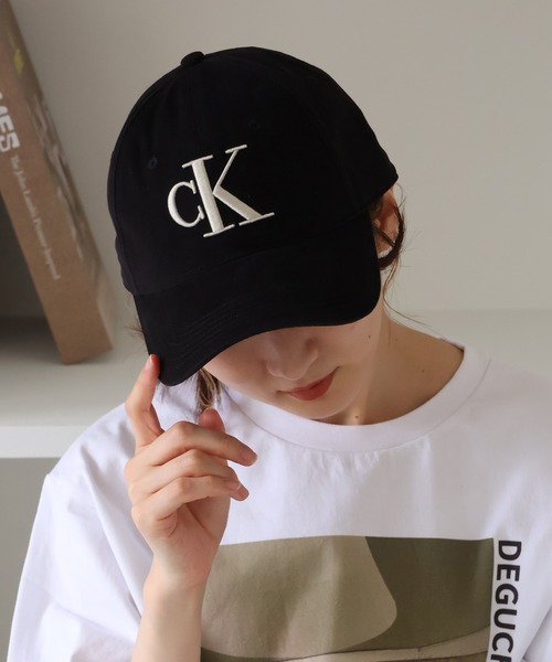 新作大人気☆   カルバン ☆お洒落 ロゴ キャップ セール】【Calvin Klein/カルバンクライン】Twill Embroidered