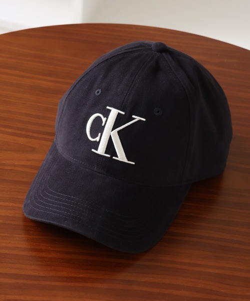 （海外正規店購入）カルバンクライン　CKロゴキャップ　ブラック Calvin Klein キャップ 帽子 「Calvin Klein/カルバンクライン