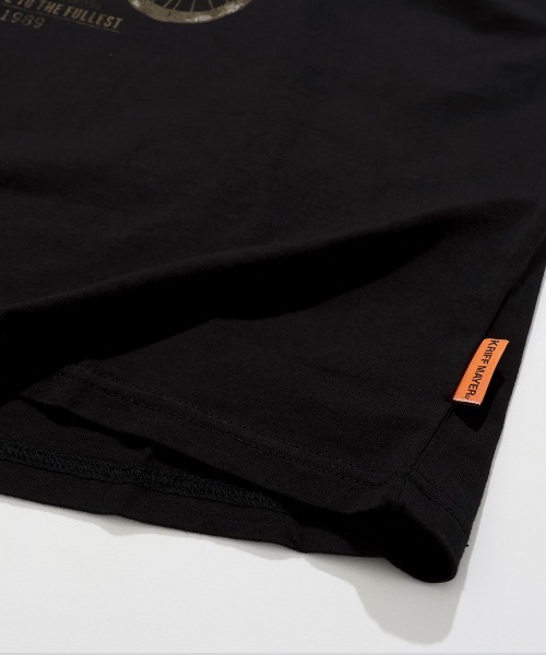 KRIFF MAYER（クリフメイヤー）の「【コットン100%ボディ】クリフラビットロンT(自転車)（Tシャツ/カットソー・メンズ・グレー/オフホワイト/ライトグリーン/ブラック・LARGE/MEDIUM/X-LARGE）」の11枚目の写真