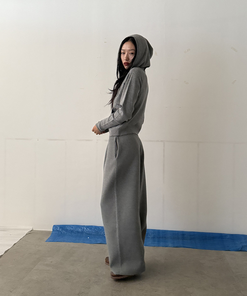 Oriens JOURNAL STANDARD（オリエンス ジャーナルスタンダード）の「ニットスウェットパンツ（その他パンツ・レディース・ネイビー/ホワイト/グレー・FREE）」の10枚目の写真