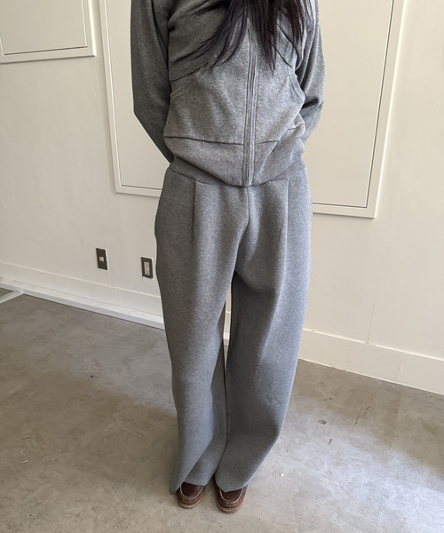 Oriens JOURNAL STANDARD（オリエンス ジャーナルスタンダード）の「ニットスウェットパンツ（その他パンツ・レディース・ネイビー/ホワイト/グレー・FREE）」の13枚目の写真