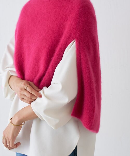 セール】ファーニットポンチョ（ニット/セーター）｜BEARDSLEY