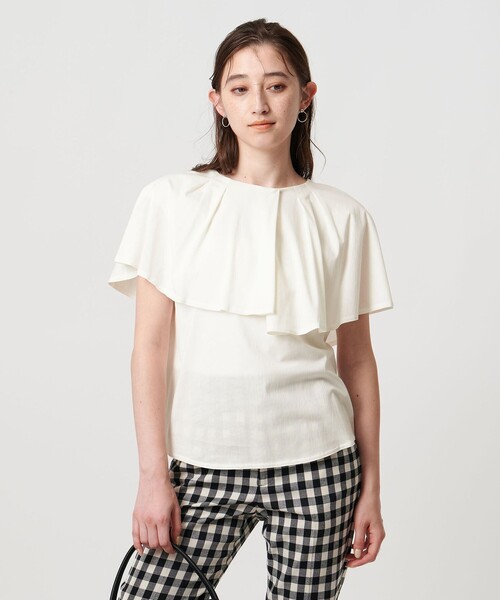 ケープフリルカバー2WAY Tシャツ ケープフリルカバー2WAY Tシャツ
