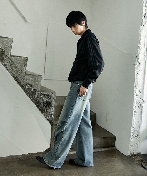 PUBLUX(パブリュクス)の「adidas/アディダス アディカラー クラシックス ファイヤーバード トラックトップ【限定展開】(ブルゾン・メンズ・ネイビー/ブラック/チャコールグレー・LARGE/XX-LARGE/MEDIUM/X-LARGE)」の19枚目の写真