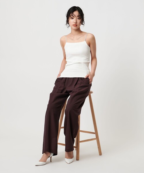 UNITED ARROWS(ユナイテッドアローズ)の「カップ付きキャミソール(キャミソール・レディース・ブラック/ホワイト/オフホワイト・FREE)」の22枚目の写真