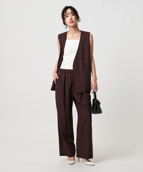 UNITED ARROWS(ユナイテッドアローズ)の「カップ付きキャミソール(キャミソール・レディース・ブラック/ホワイト/オフホワイト・FREE)」の7枚目の写真