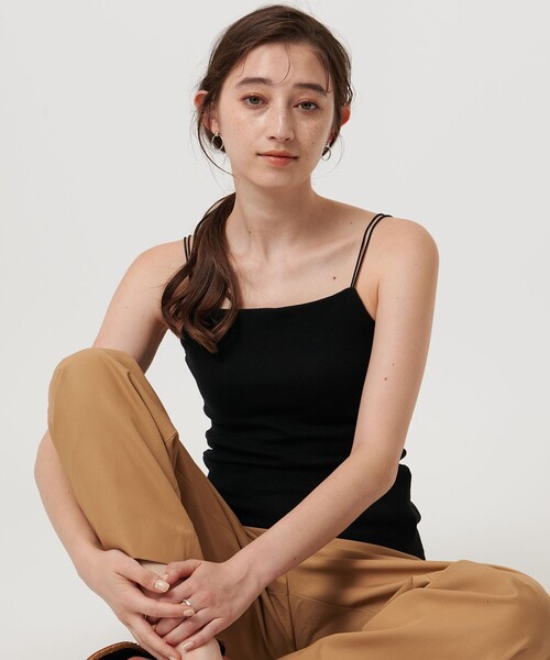 UNITED ARROWS(ユナイテッドアローズ)の「カップ付きキャミソール(キャミソール・レディース・ブラック/ホワイト/オフホワイト・FREE)」の20枚目の写真