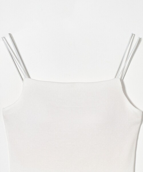 UNITED ARROWS(ユナイテッドアローズ)の「カップ付きキャミソール(キャミソール・レディース・ブラック/ホワイト/オフホワイト・FREE)」の10枚目の写真