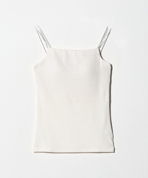 UNITED ARROWS(ユナイテッドアローズ)の「カップ付きキャミソール(キャミソール・レディース・ブラック/ホワイト/オフホワイト・FREE)」の8枚目の写真