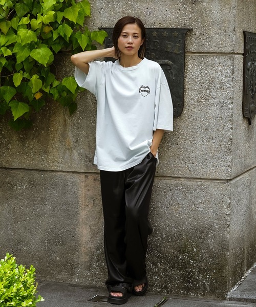 THRASHER(スラッシャー)の「HEART FLAME PIGMENT S/S T-SHIRTS/スラッシャーハートフレームロゴピグメント半袖T-シャツ(Tシャツ/カットソー・メンズ・ブラウン/グレー/チャコールグレー・MEDIUM/LARGE/X-LARGE)」の20枚目の写真