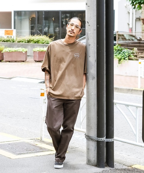 THRASHER(スラッシャー)の「HEART FLAME PIGMENT S/S T-SHIRTS/スラッシャーハートフレームロゴピグメント半袖T-シャツ(Tシャツ/カットソー・メンズ・ブラウン/グレー/チャコールグレー・MEDIUM/LARGE/X-LARGE)」の8枚目の写真