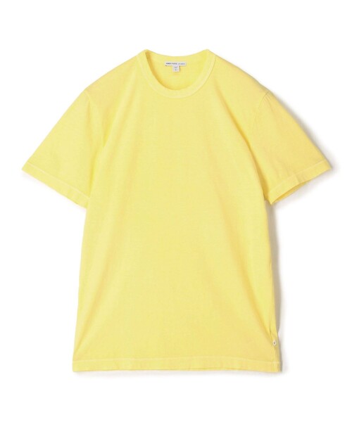 JAMES PERSE(ジェームスパース)の「コットンジャージー ラウンジTシャツ MLJ3311(Tシャツ/カットソー・メンズ・ライトブルー/グレー/ライトグレー/イエロー・0/2/3/1)」の4枚目の写真
