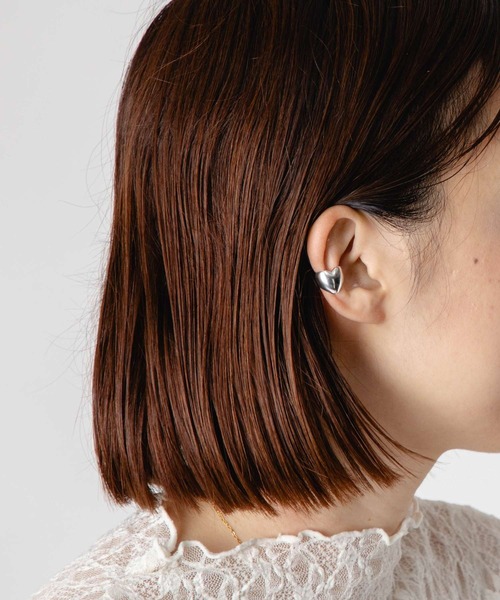 Annika Inez ハート イヤーカフ イヤリング HEART 片耳用 ANNIKA INEZ アニカイネズ イヤーカフ Heart Earcuff E961