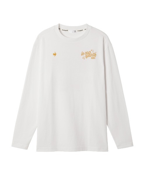le coq sportif（ルコックスポルティフ）の「【ルコックスポルティフ】吸汗グラフィックロンT（Tシャツ/カットソー・メンズ・ネイビー/ホワイト/エメラルド・M/L/XL/XXL/S）」の10枚目の写真