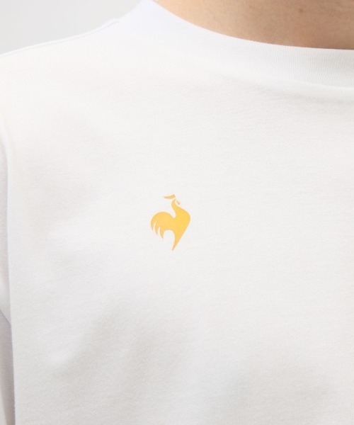 le coq sportif（ルコックスポルティフ）の「【ルコックスポルティフ】吸汗グラフィックロンT（Tシャツ/カットソー・メンズ・ネイビー/ホワイト/エメラルド・M/L/XL/XXL/S）」の8枚目の写真