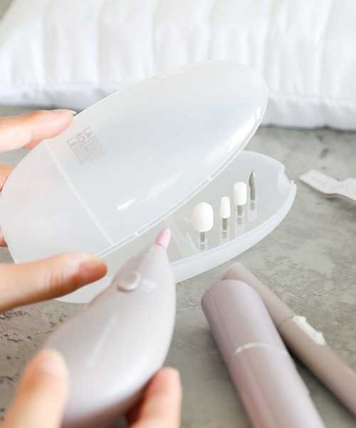 LAKOLE（ラコレ）の「電動ネイルケアS / 452439（その他ビューティーグッズ・レディース・グレー・FREE）」の2枚目の写真