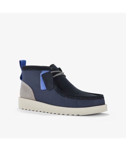 Clarks（クラークス）の「WallabeeFTR2BT / ワラビーフューチャー2ブーツ（ネイビーコンビ）（モカシン/デッキシューズ・メンズ・ネイビー・UK10.5/UK10/UK9.5/UK9/UK8.5/UK8/UK7.5/UK7/UK6.5/UK6）」の4枚目の写真