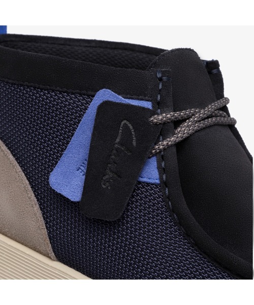 Clarks（クラークス）の「WallabeeFTR2BT / ワラビーフューチャー2ブーツ（ネイビーコンビ）（モカシン/デッキシューズ・メンズ・ネイビー・UK10.5/UK10/UK9.5/UK9/UK8.5/UK8/UK7.5/UK7/UK6.5/UK6）」の7枚目の写真