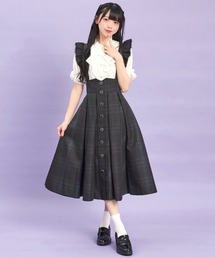 Secret Honey♡ミントグリーン フレアスカート♡ ハイウエスト切替フレアスカート – BUNNY APARTMENT
