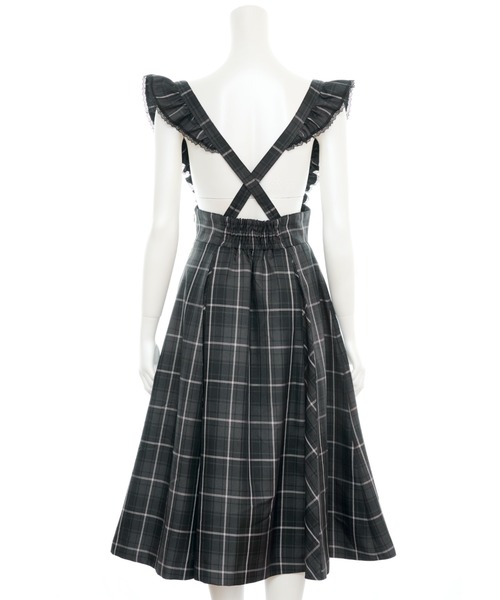 Secret Honey（シークレットハニー）の「マチ付きスカート（スカート・レディース・ブラックミックス/ライトブラック/ワインレッド/チェック・MEDIUM）」の14枚目の写真