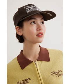 キャップ AEAE WEB LOGO DAMAGED CAP 4BFT376 WEB LOGO DAMAGED CAP [DARK BROWN] – aeae JAPAN