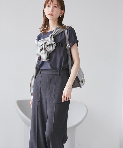 ROPE' PICNIC(ロペピクニック)の「オンブレチェックシャツ/UVケア(シャツ/ブラウス・レディース・サックスブルー/ブラック/イエロー/オフホワイト・38)」の10枚目の写真