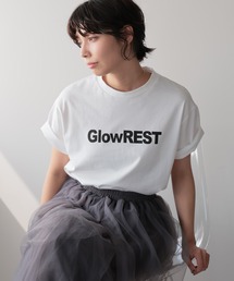 GlowREST Logo T-shirt/GlowRESTロゴTシャツ