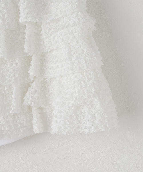 クランク crank Lace Bralette Dot Skirt Pants セール】CRANK/クランク LACE CANCAN SKIRT PANTS（その他パンツ）｜U