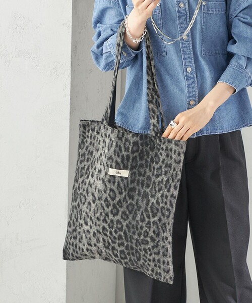 【uhr】ウーア　レオパード　トートバッグ Uhr / ウーア * Spick & Span 別注LEOPARD Tote Bag(506587189