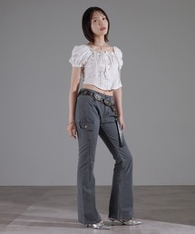 melt the lady カーゴフレアパンツ 2025年最新】MELT THE LADY ワークパンツ・カーゴパンツの人気