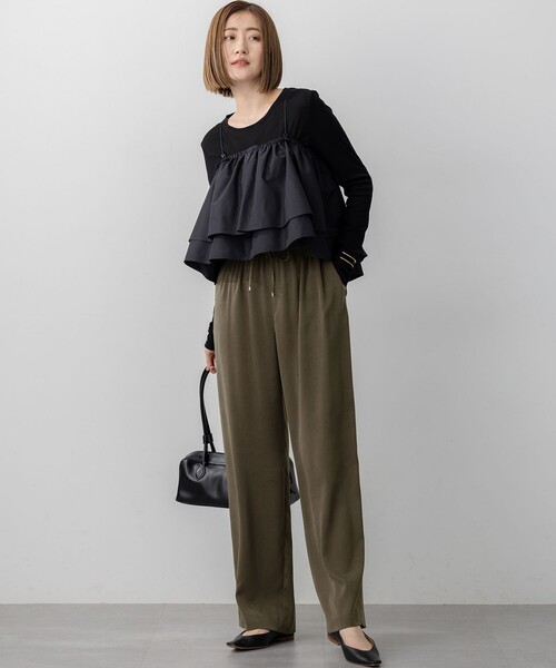 セール】【洗える】マルチタフタ ビスチェ（Tシャツ/カットソー）｜23