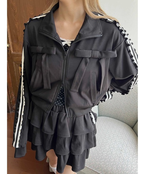 セットアップ可能◎】リボントラックジャケット（ジャージ）｜PHILLY