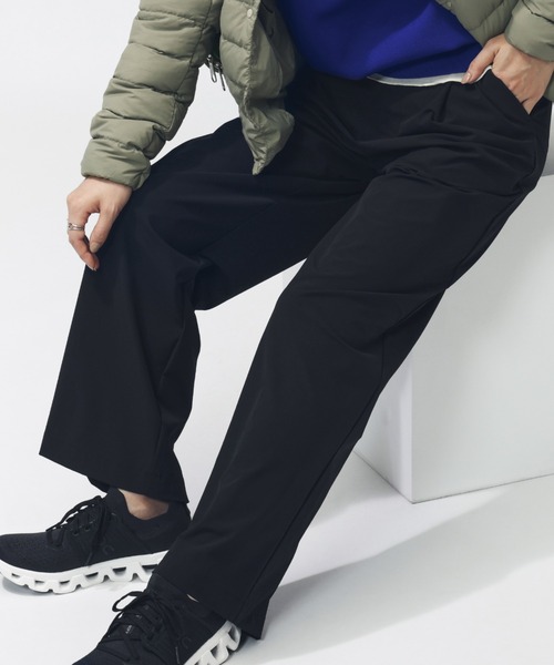 TIGORA（ティゴラ）の「ティゴラ TIGORA 4WAYストレッチタックワイドパンツ（その他パンツ・レディース・ブラック/ブラウン/ベージュ・S/M/L/XL）」の8枚目の写真