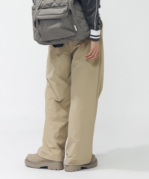 TIGORA（ティゴラ）の「ティゴラ TIGORA 4WAYストレッチタックワイドパンツ（その他パンツ・レディース・ブラック/ブラウン/ベージュ・S/M/L/XL）」の15枚目の写真