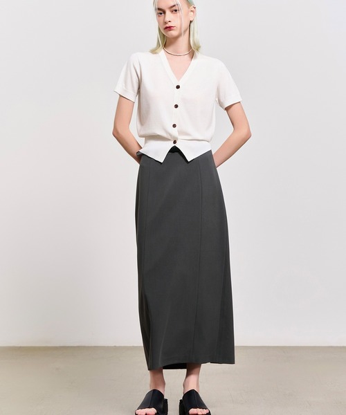 GENERAL IDEA(ジェネラルアイデア)の「GENERAL IDEA/ジェネラルアイディア tencel essential half cardigan カーディガン(カーディガン/ボレロ・レディース・ブラック/グレー/ホワイト/ピンク・M/S/L)」の14枚目の写真