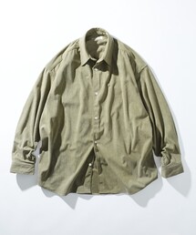 シャツ/ブラウス（ベージュ系・コーデュロイ）ファッション通販 - ZOZOTOWN
