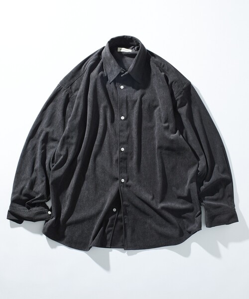 FREAK'S STORE（フリークスストア）の「限定展開 Relax Fit リラックスフィット コーデュロイ レギュラーカラー シャツ（シャツ/ブラウス・メンズ・ベージュ/ブラウン/ブラック/オリーブ/チャコールグレー・SMALL/MEDIUM/LARGE）」の3枚目の写真